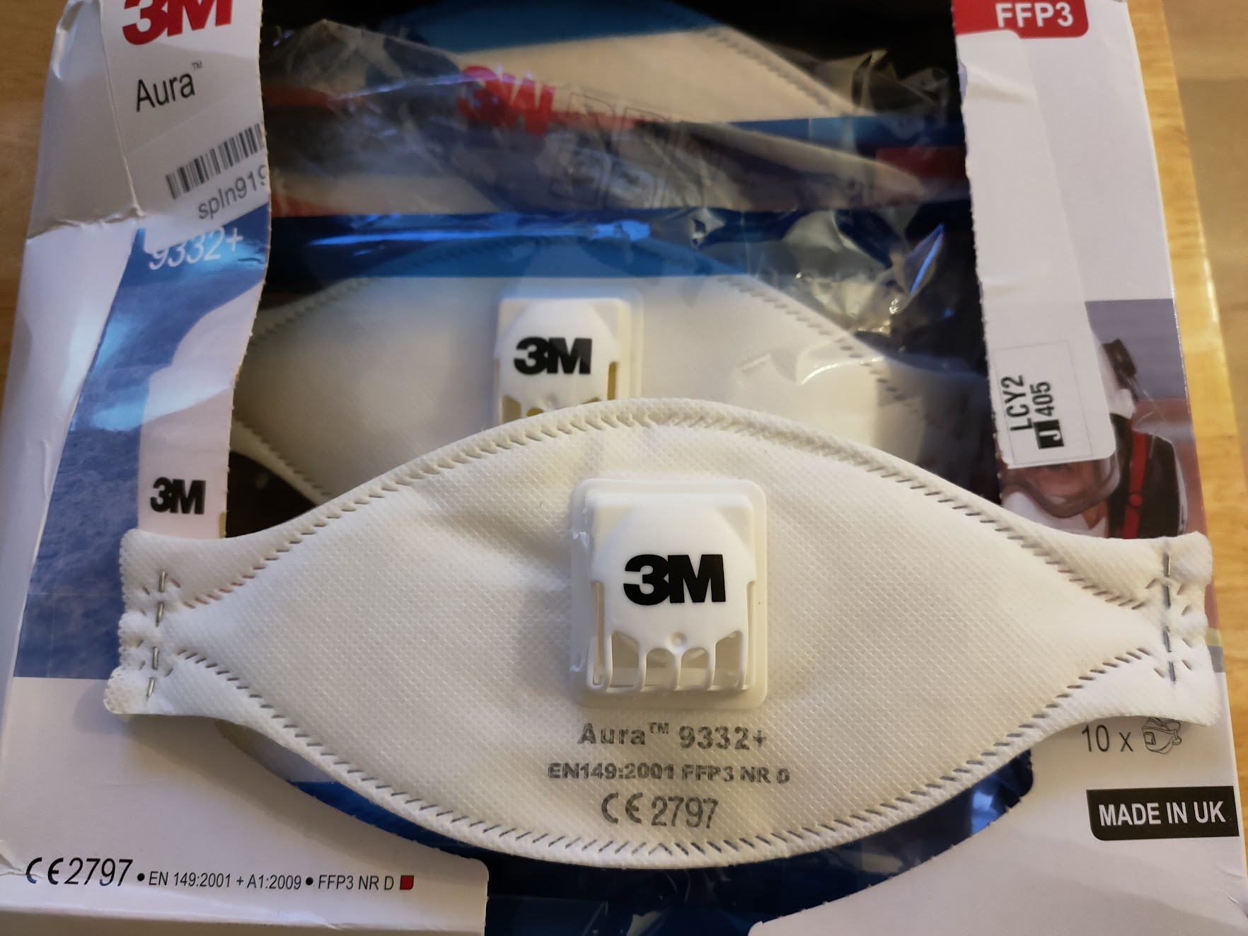 box of masks
